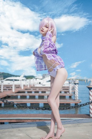 人气动漫Coser@你的负卿官方套图合集预览图